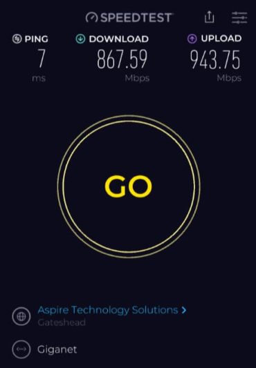 Ookla Speedtest mobile app