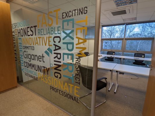 Giganet Training Meeting Room