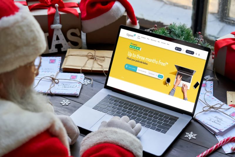 Win smart home bundle at Christmas with Giganet