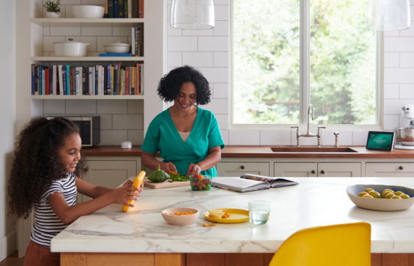 Family using eero Secure in their home